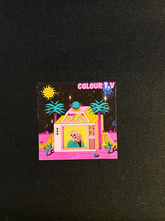 Colour T.v Album Sticker